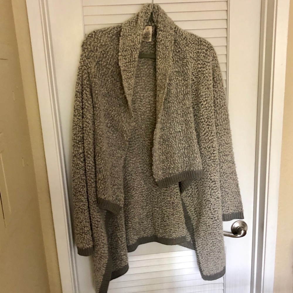 Gray Anthropologie Sweater